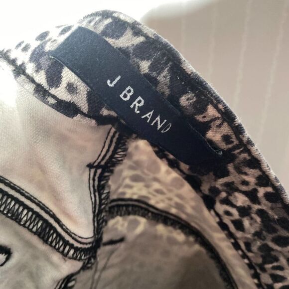 J Brand Photo Finish Elysium Cropped Skinny Jeans Size 25 Capri Stretch Pants - Picture 4 of 13